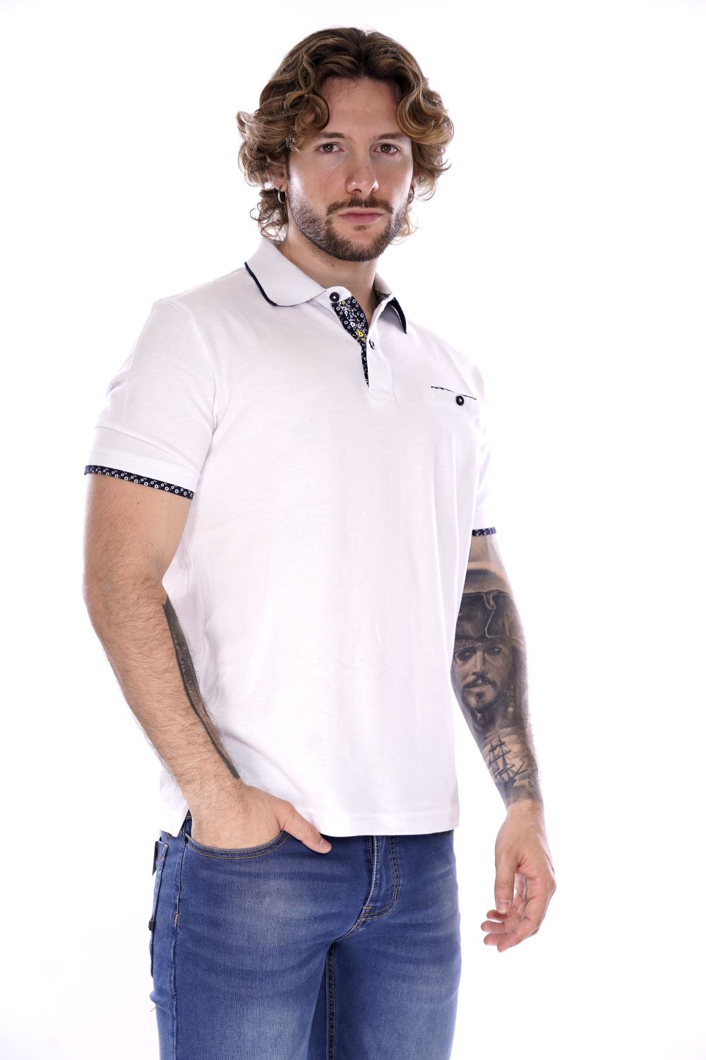 Polo MARK UP da Uomo - bianco MK691050WHT