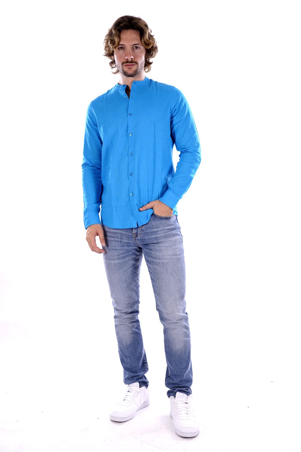 Camicia MARK UP da Uomo - blu MK693015AZZURRO