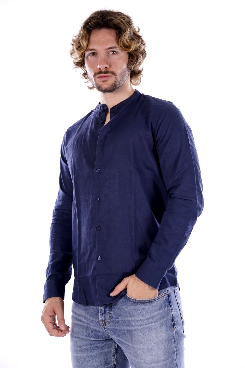 Camicia MARK UP da Uomo - blu MK693015BLU
