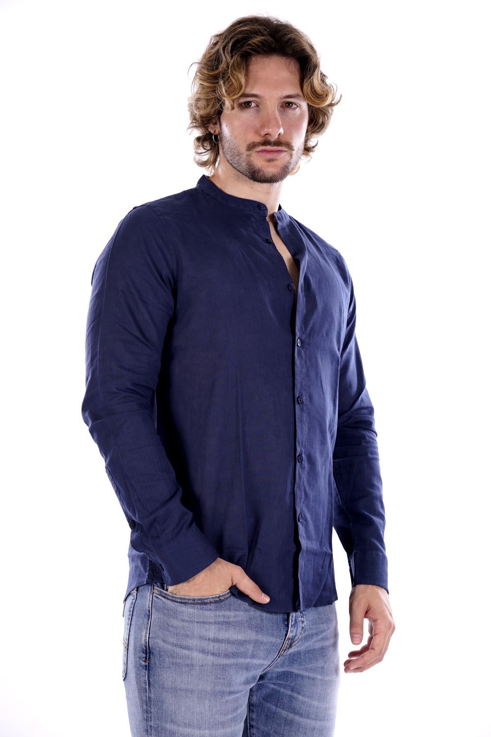 Camicia MARK UP da Uomo - blu MK693015BLU