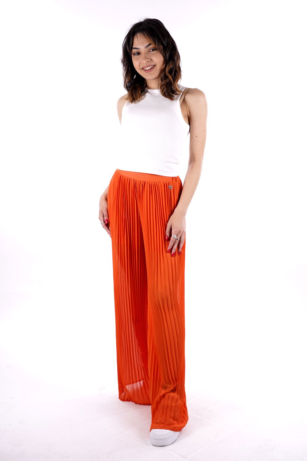 Pantalone MARK UP da Donna - arancione MW665108MANGO
