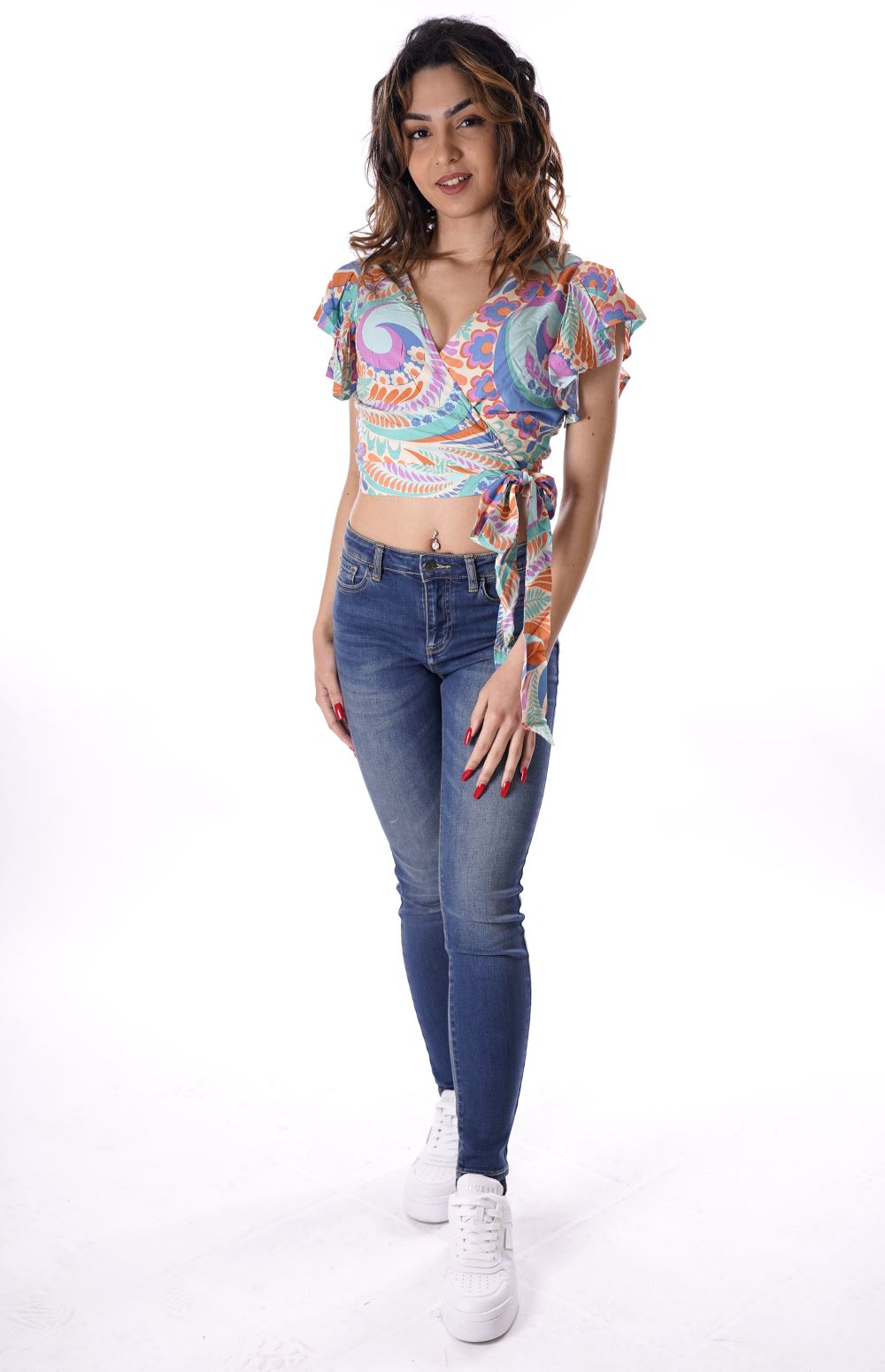Top Celeste Da Donna