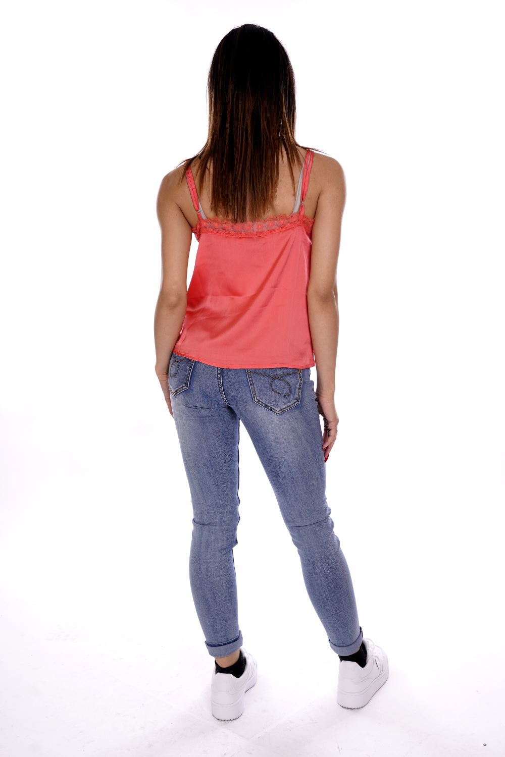 Top Rosa Da Donna