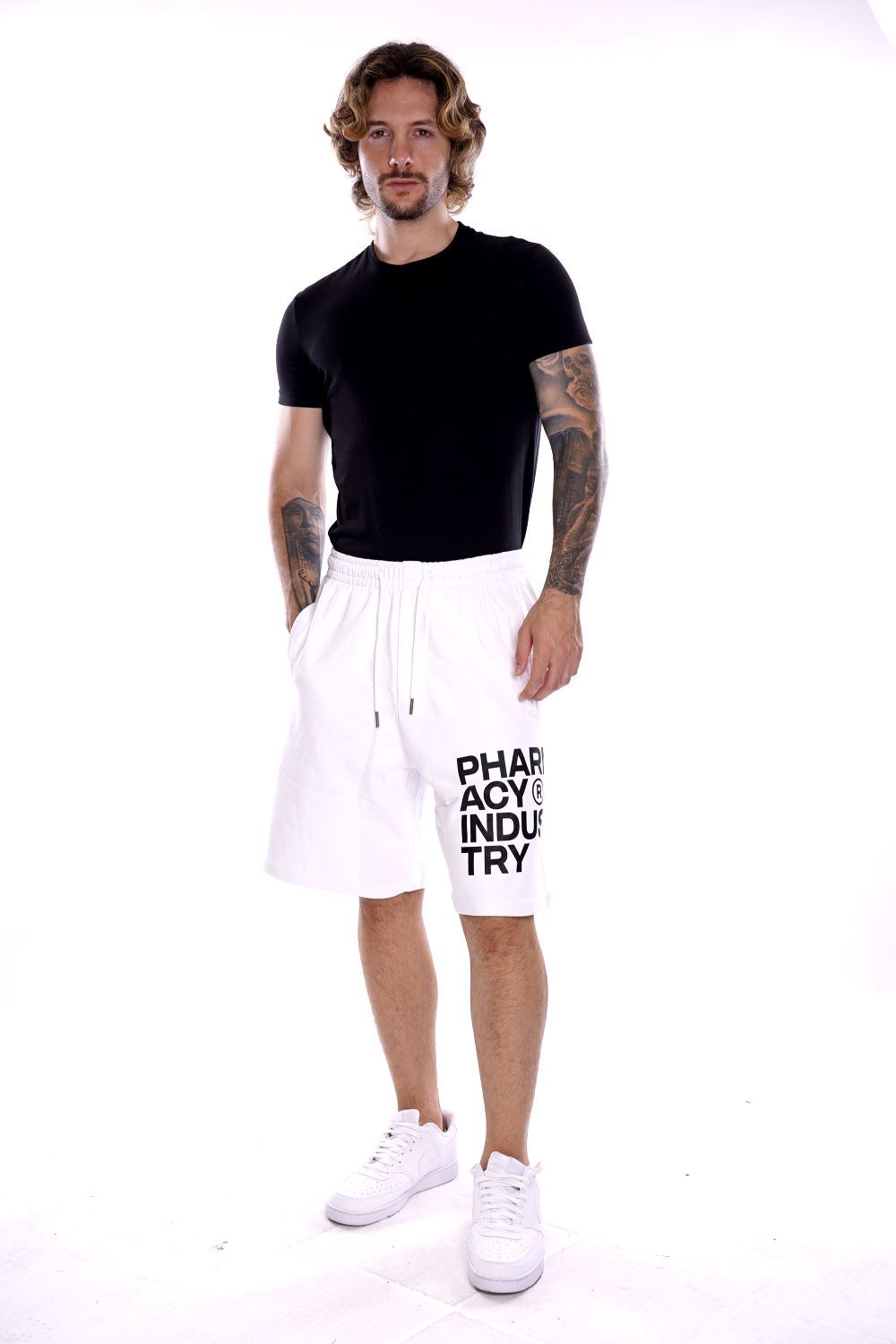 Bermuda PHARMACY INDUSTRY da Uomo - bianco PHABM00007BIANCO