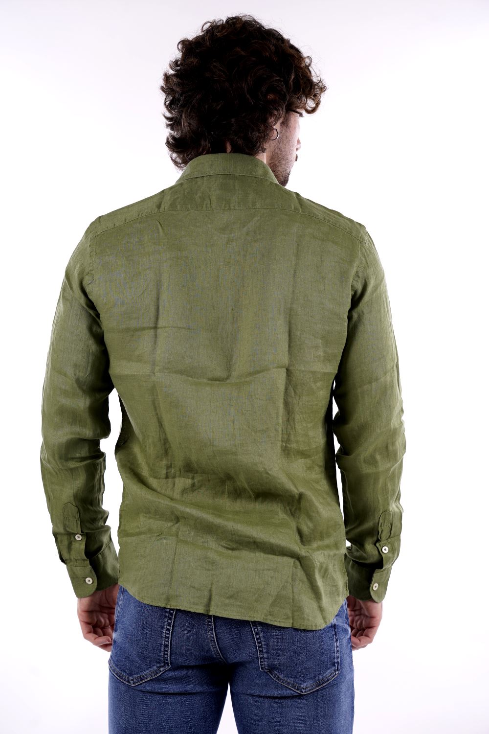 Philo Tinto Camicia Verde Da Uomo
