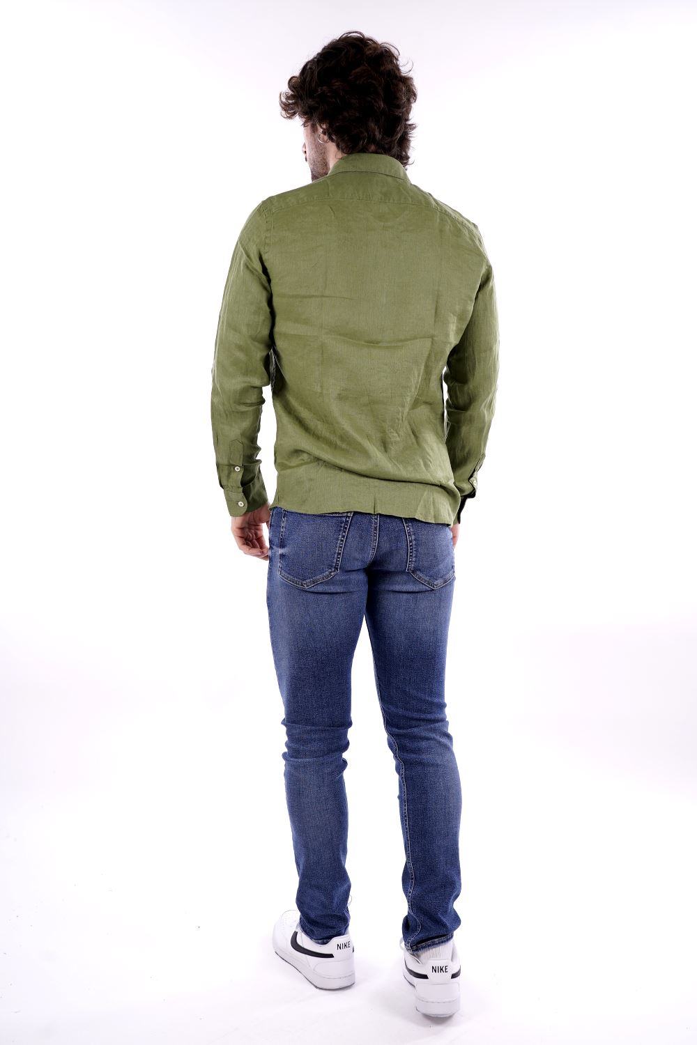 Philo Tinto Camicia Verde Da Uomo