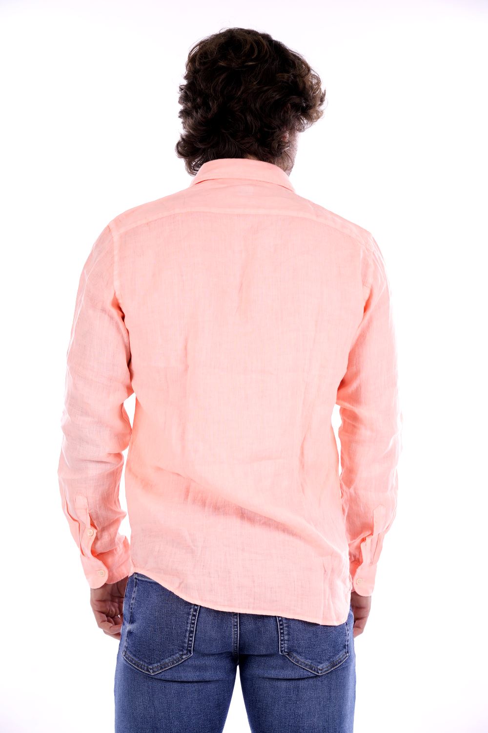 Philo Tinto Camicia Rosa Da Uomo