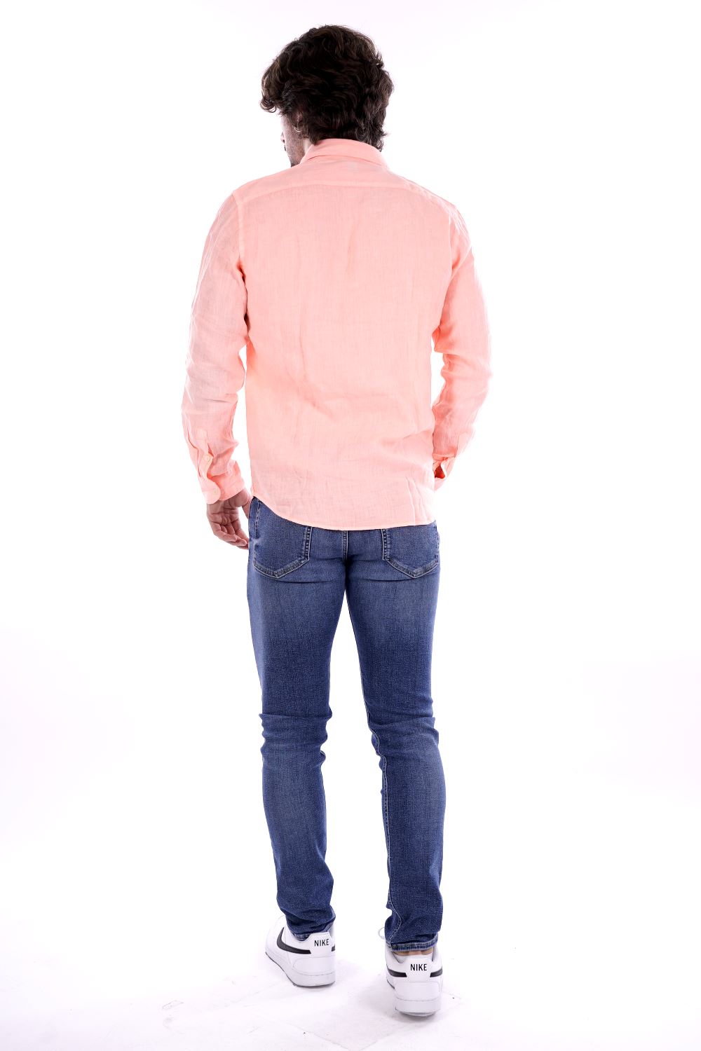 Philo Tinto Camicia Rosa Da Uomo