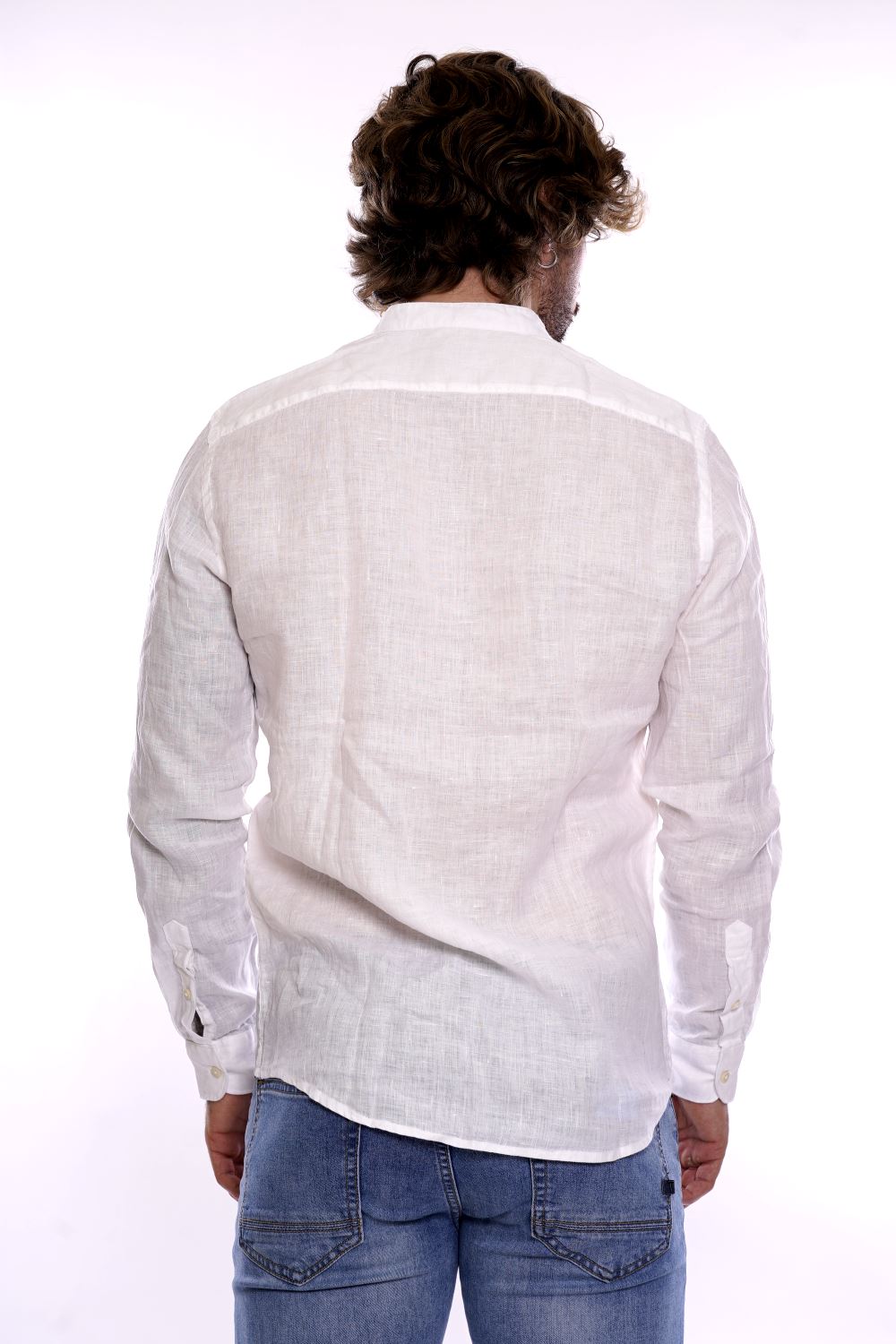 Philo Tinto Camicia Bianca Da Uomo