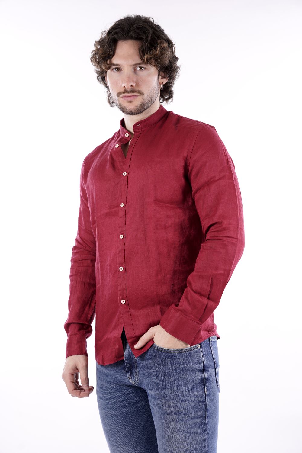 Philo Tinto Camicia Rossa Da Uomo