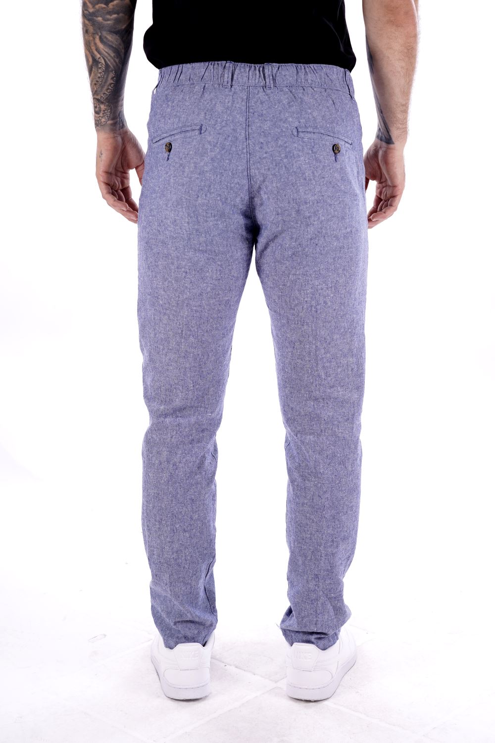 Philo Tinto Pantalone Blu Da Uomo