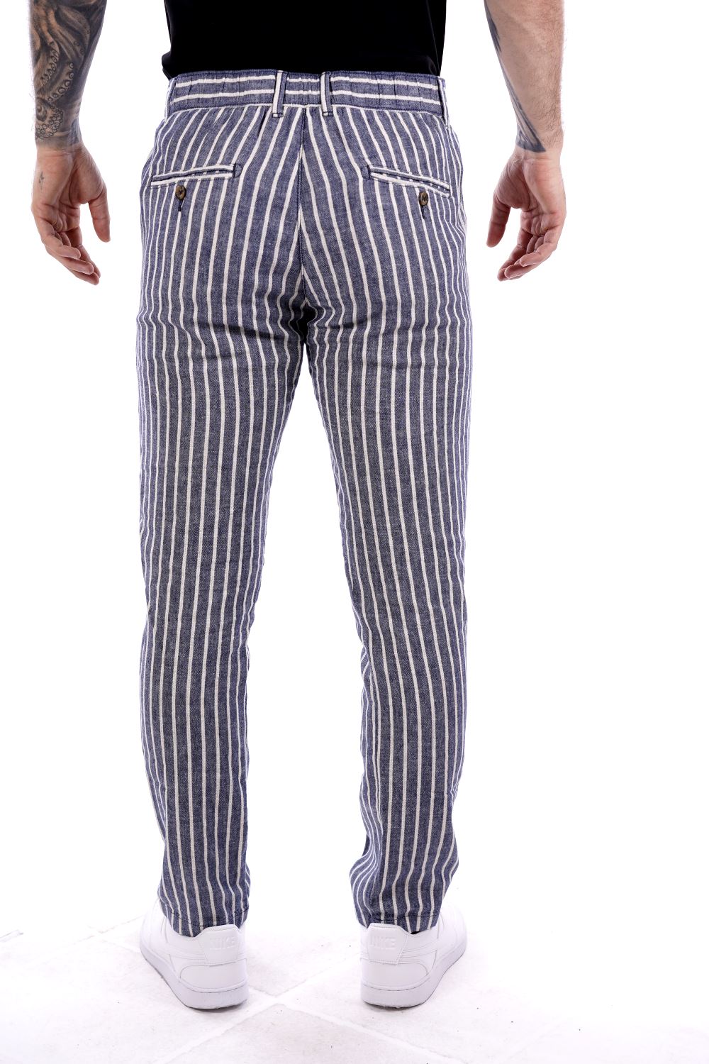 Philo Tinto Pantalone Blu Da Uomo