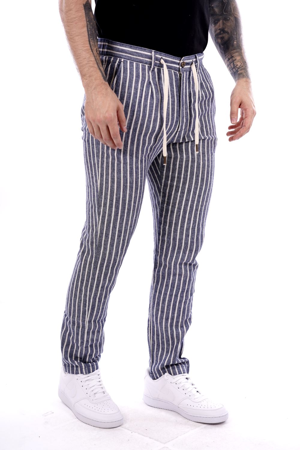 Philo Tinto Pantalone Blu Da Uomo