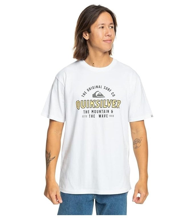 T-shirt QUIKSILVER da Uomo - bianco EQYZT07675WBB0 BIANCO