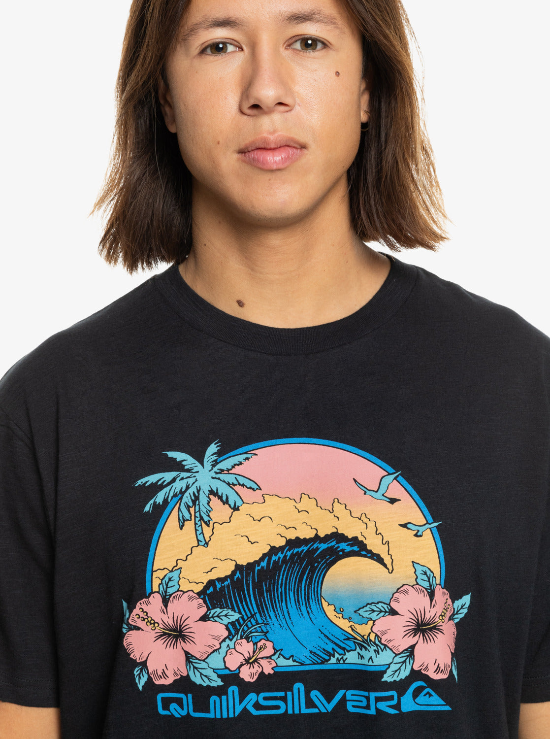 T-shirt QUIKSILVER da Uomo - nero EQYZT07676KVJ0 NERO