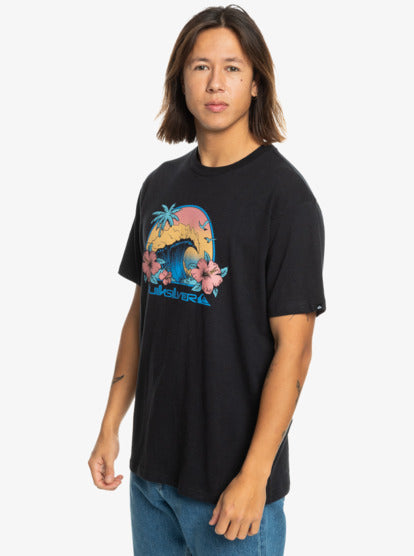 T-shirt QUIKSILVER da Uomo - nero EQYZT07676KVJ0 NERO