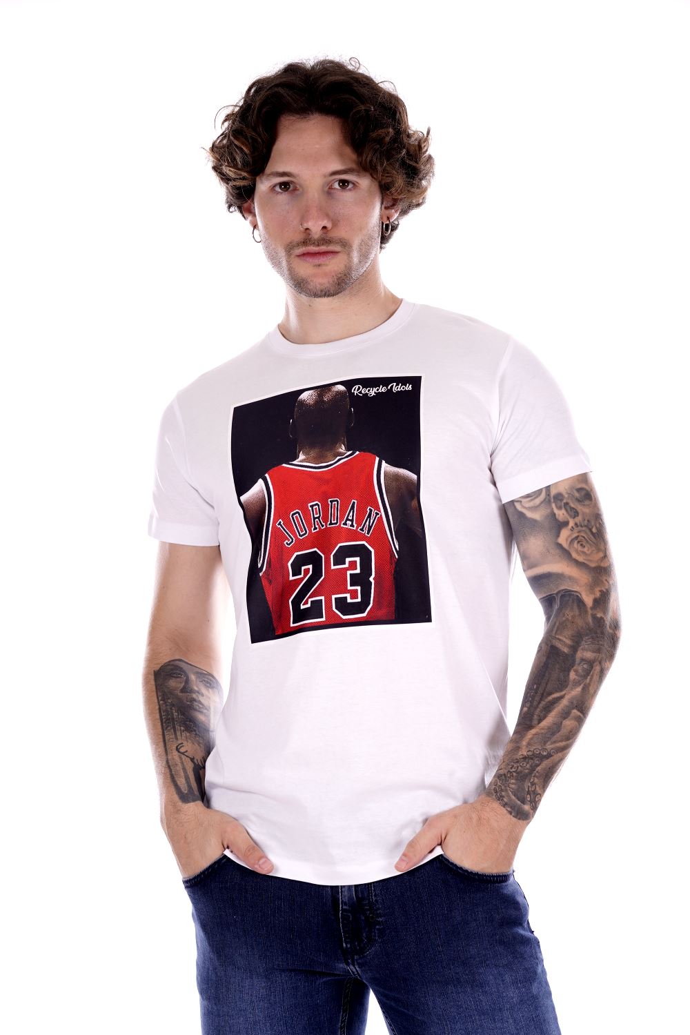 recycle idols stampa posteriore michael jordan
