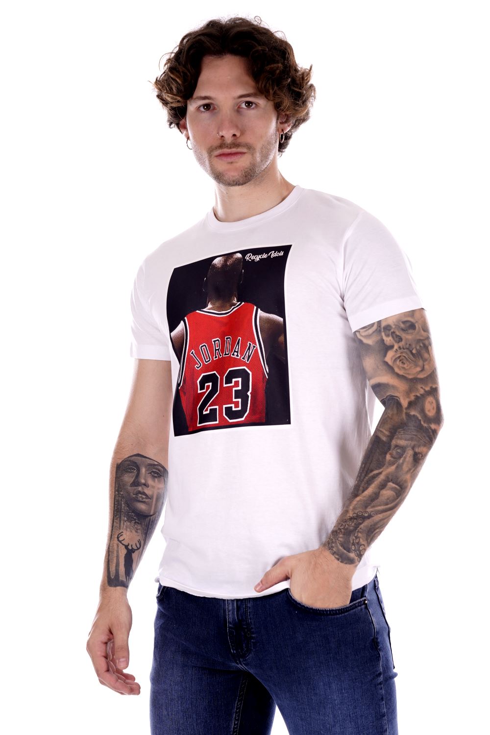recycle idols stampa posteriore michael jordan