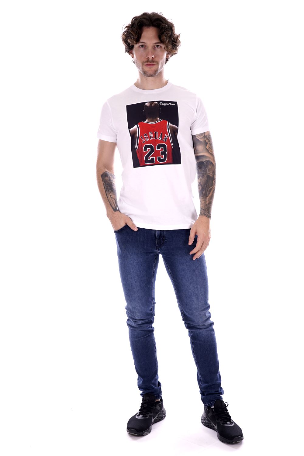 recycle idols stampa posteriore michael jordan