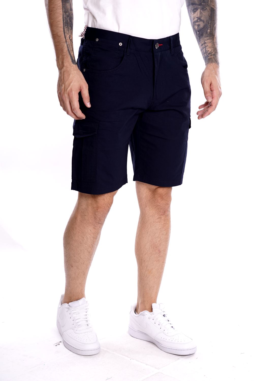 Bermuda SMITHY'S da Uomo - blu SS24MBE856NAVY