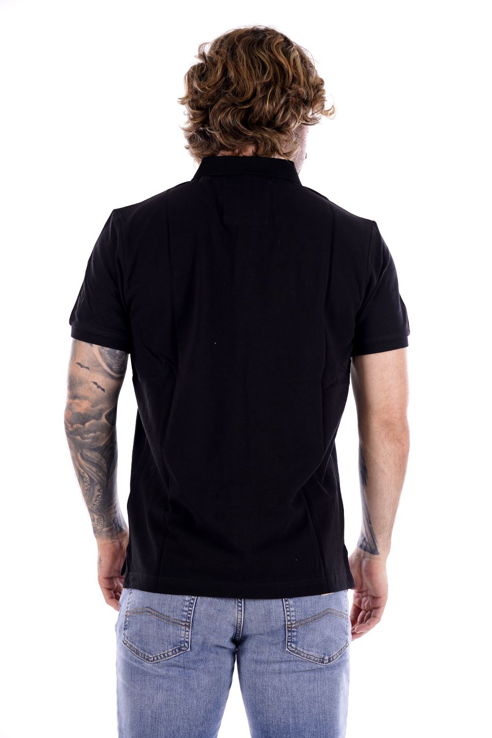 Polo SMITHY'S da Uomo - nero SS24MPL151BLK