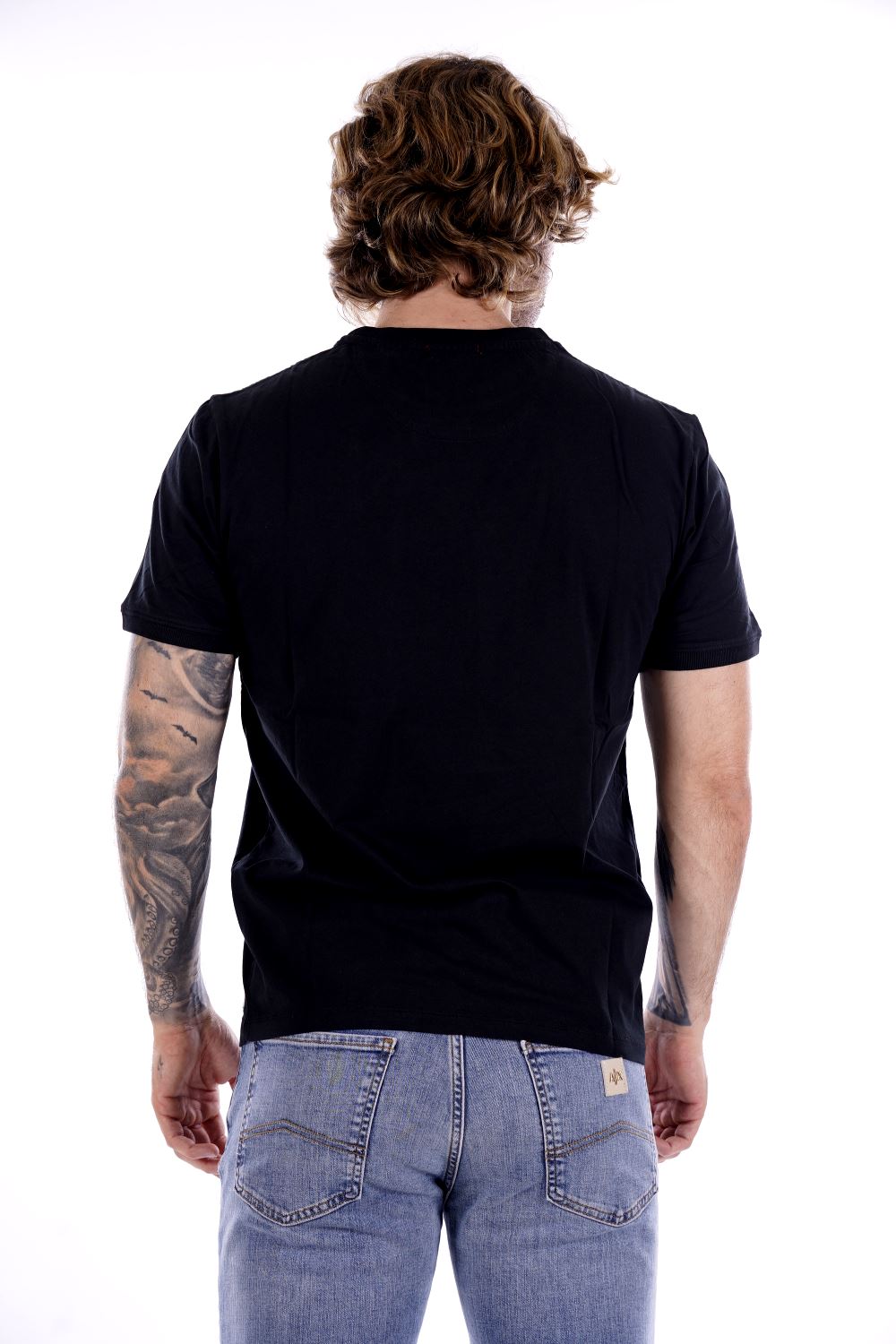 T-shirt SMITHY'S da Uomo - nero SS24MTS101BLK