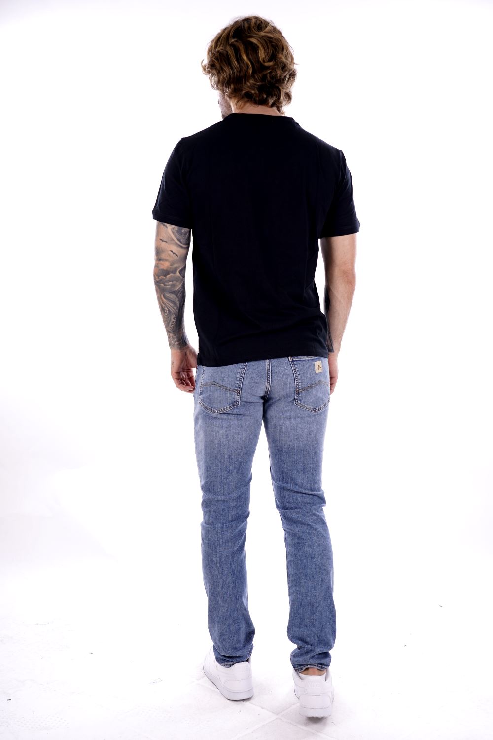 T-shirt SMITHY'S da Uomo - nero SS24MTS101BLK