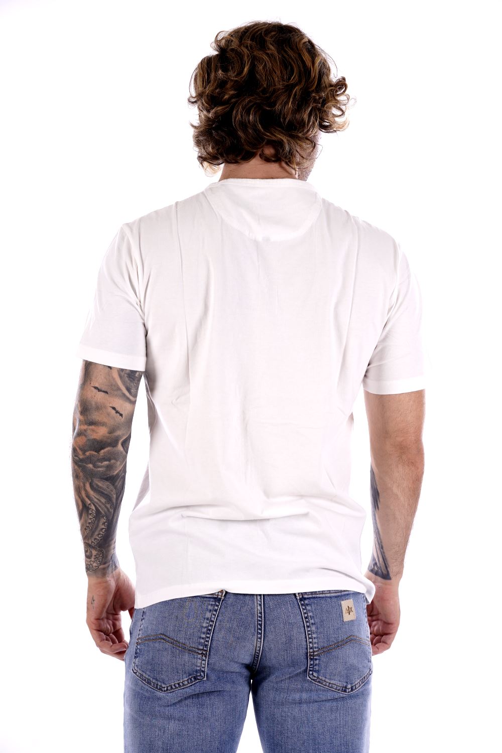 T-shirt SMITHY'S da Uomo - bianco SS24MTS114MILK