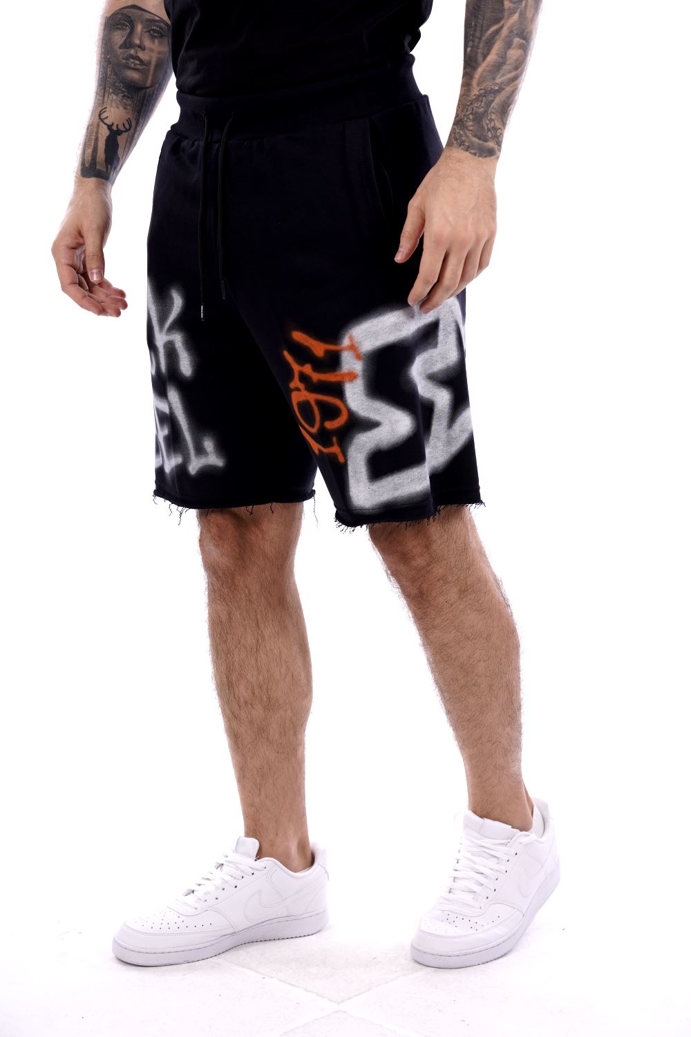 Bermuda STARTER da Uomo - nero ST74075BLK