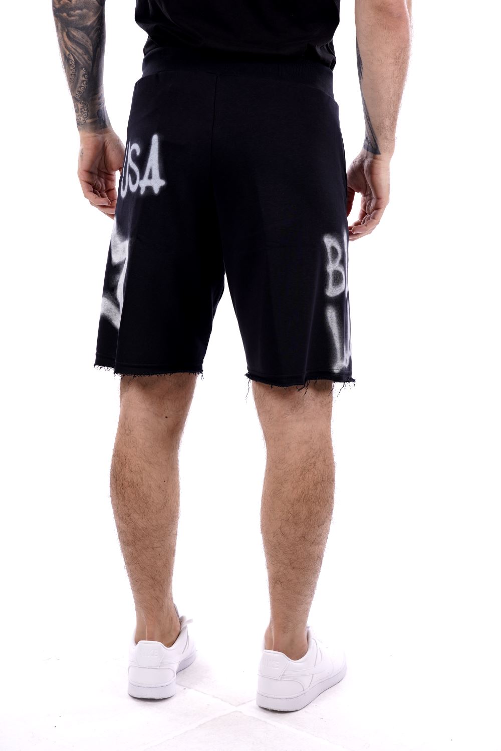 Bermuda STARTER da Uomo - nero ST74075BLK