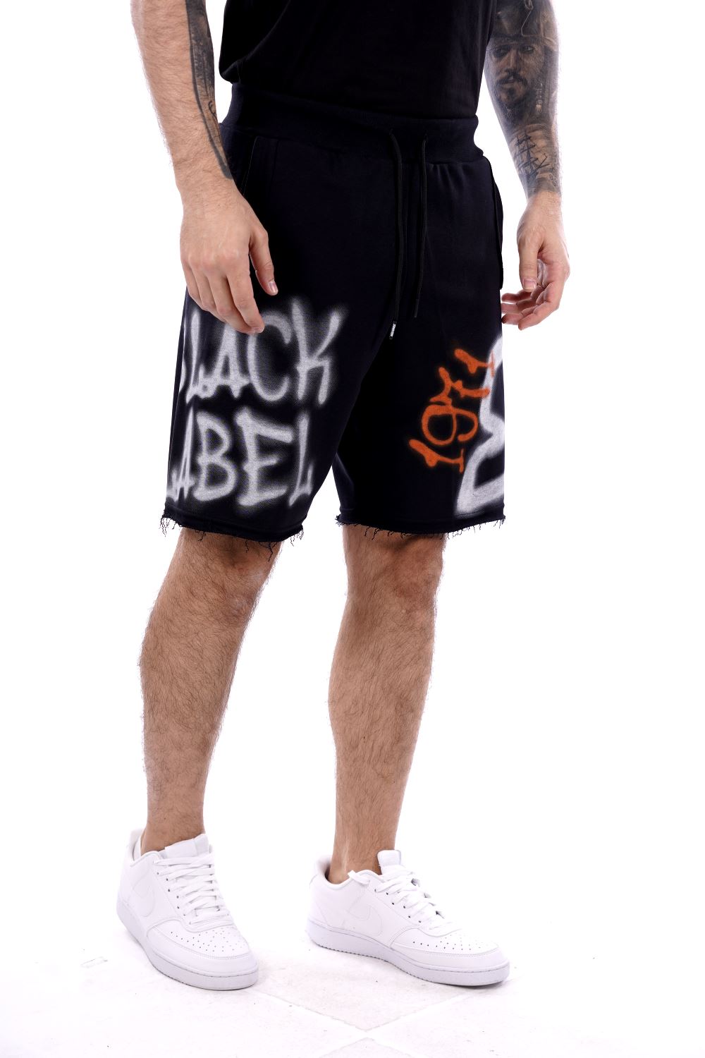 Bermuda STARTER da Uomo - nero ST74075BLK