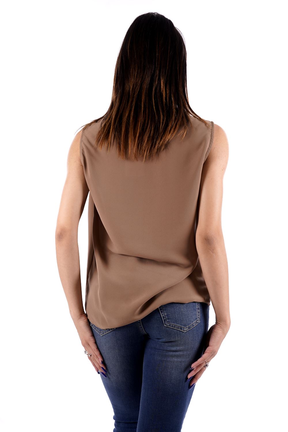 Camicia TAKE TWO da Donna - beige DKE7826CAMMELLO