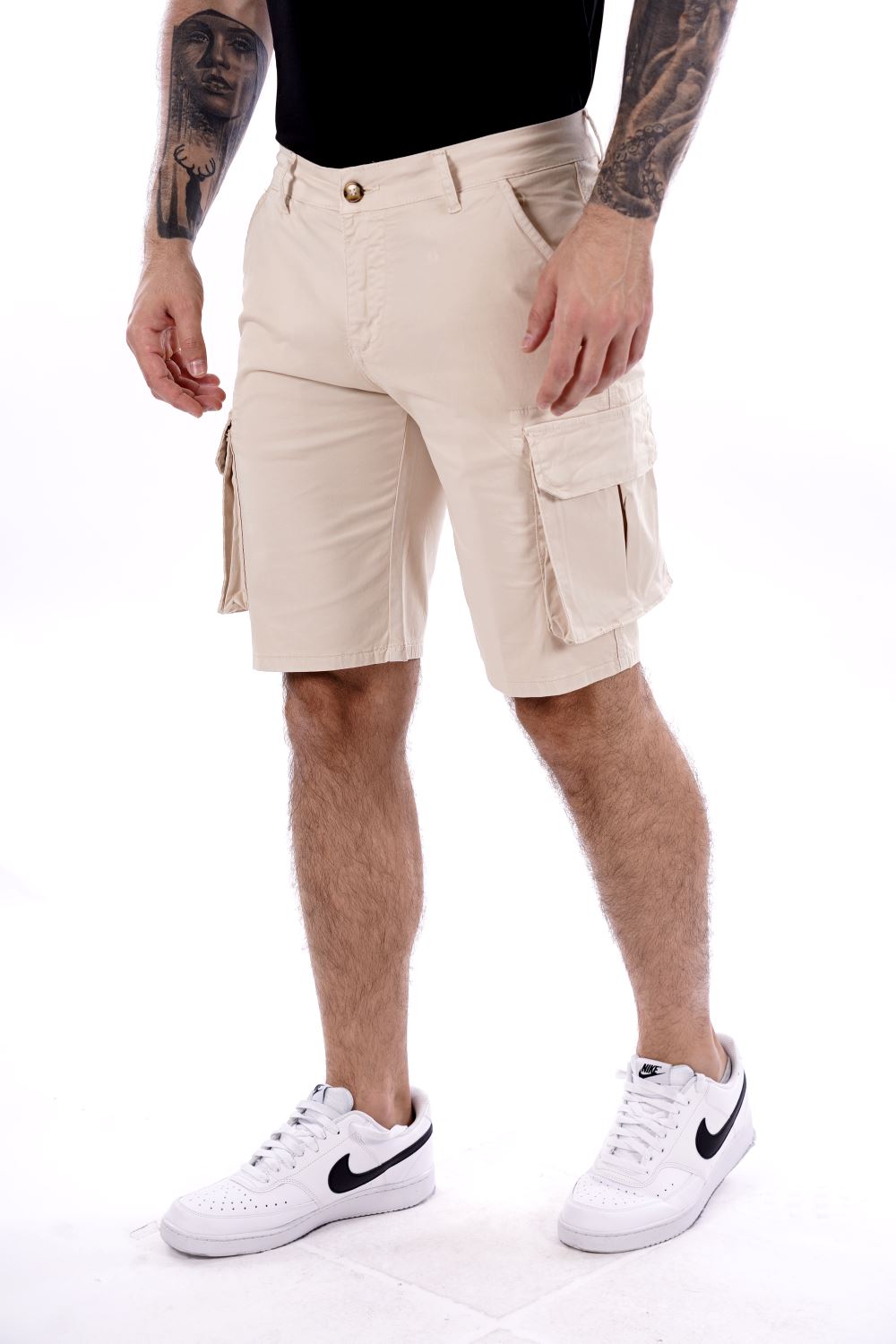 Bermuda TAKE TWO da Uomo - beige UKE4840BEIGE