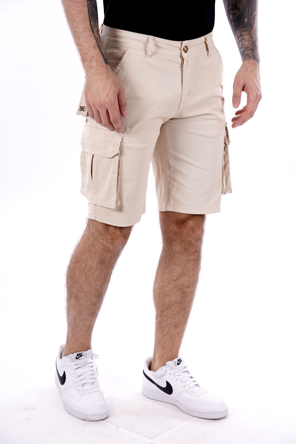 Bermuda TAKE TWO da Uomo - beige UKE4840BEIGE