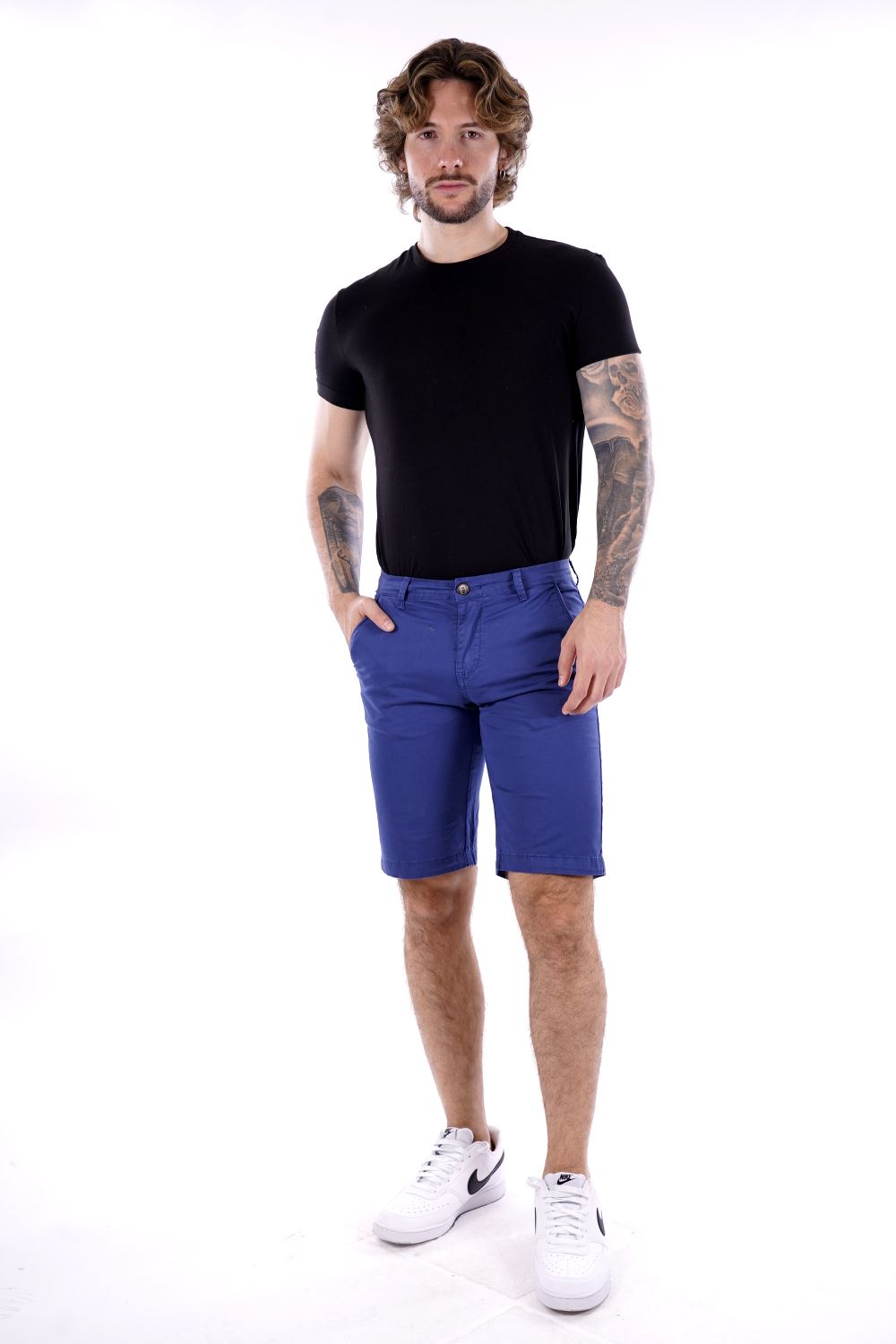 Bermuda TAKE TWO da Uomo - blu UKE4849BLU