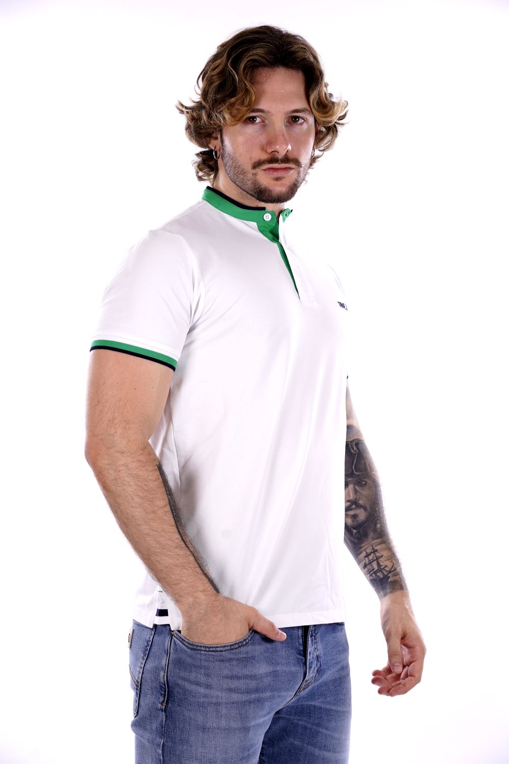 Polo TAKE TWO da Uomo - bianco UKE4904WHT