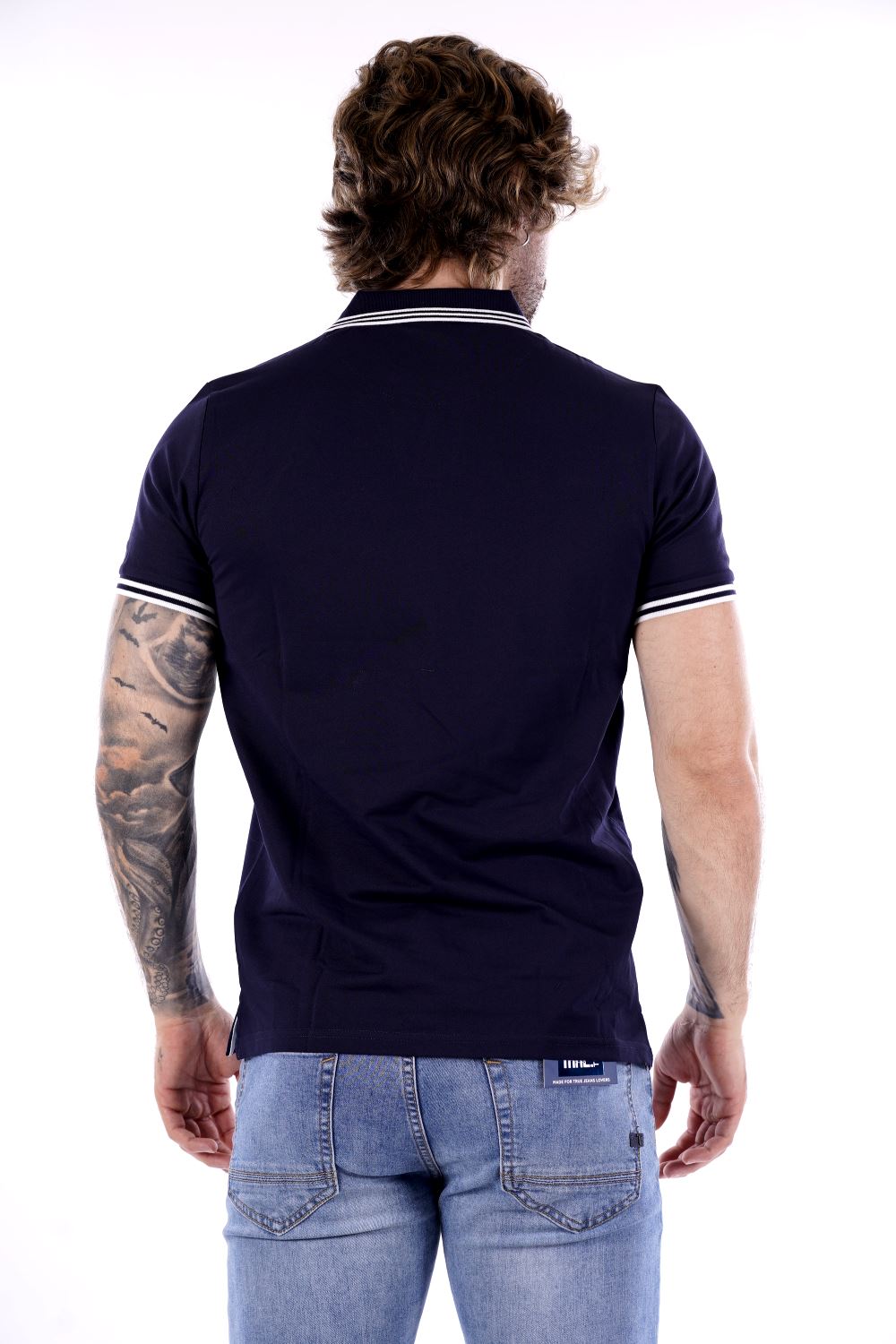 Polo TAKE TWO da Uomo - blu UKE4905BLU