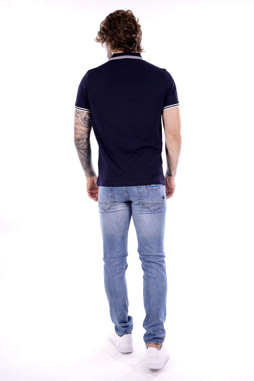 Polo TAKE TWO da Uomo - blu UKE4905BLU