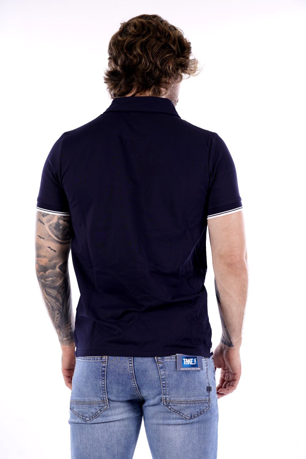 Polo TAKE TWO da Uomo - blu UKE4912BLU