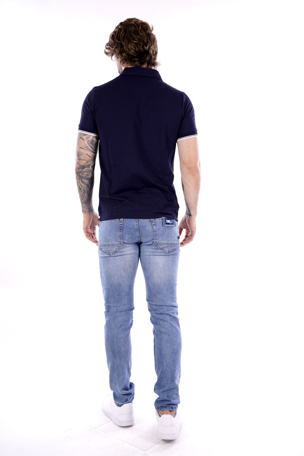 Polo TAKE TWO da Uomo - blu UKE4912BLU