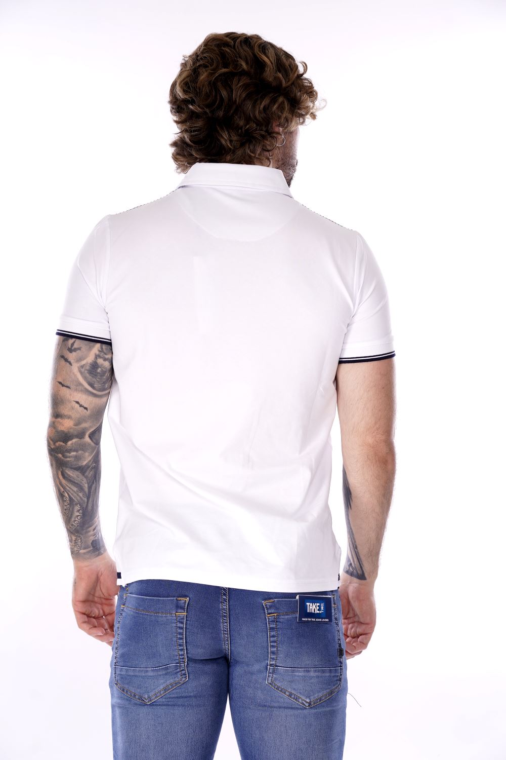 Polo TAKE TWO da Uomo - bianco UKE4912WHT