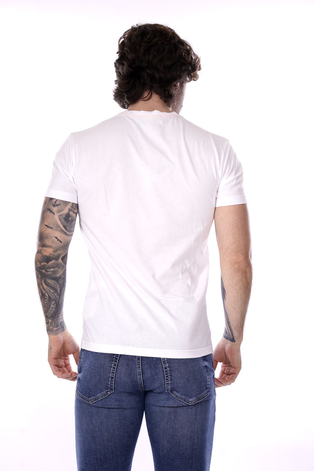 Take Two T-shirt Bianca Da Uomo
