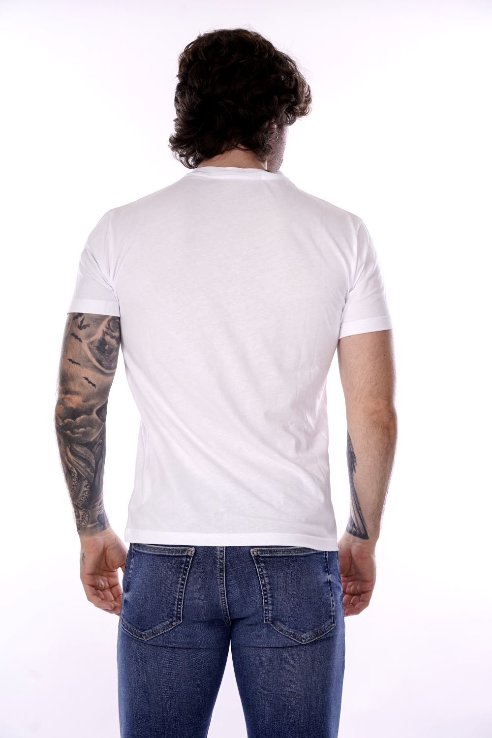 Take Two T-shirt Bianca Da Uomo