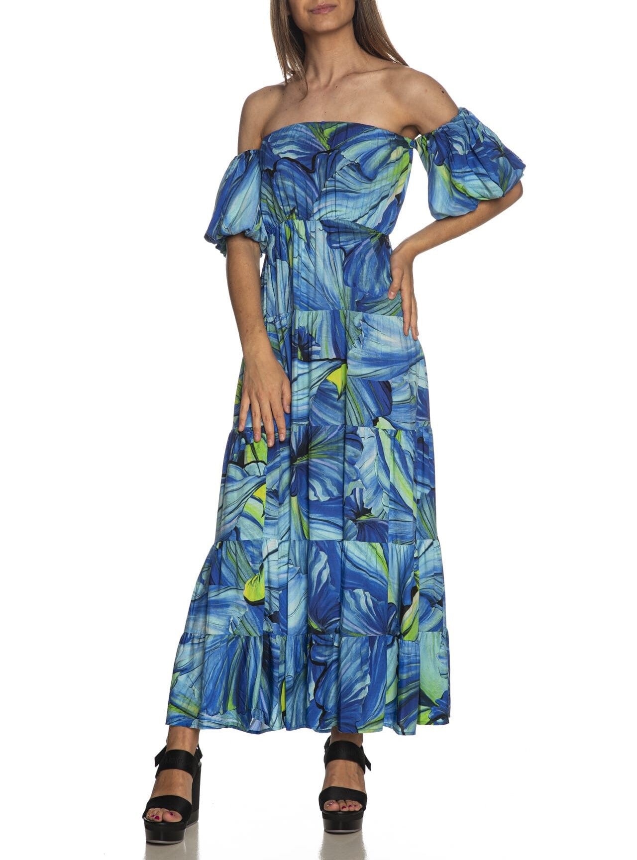 Vestito YES-ZEE da Donna - blu A465CI002743