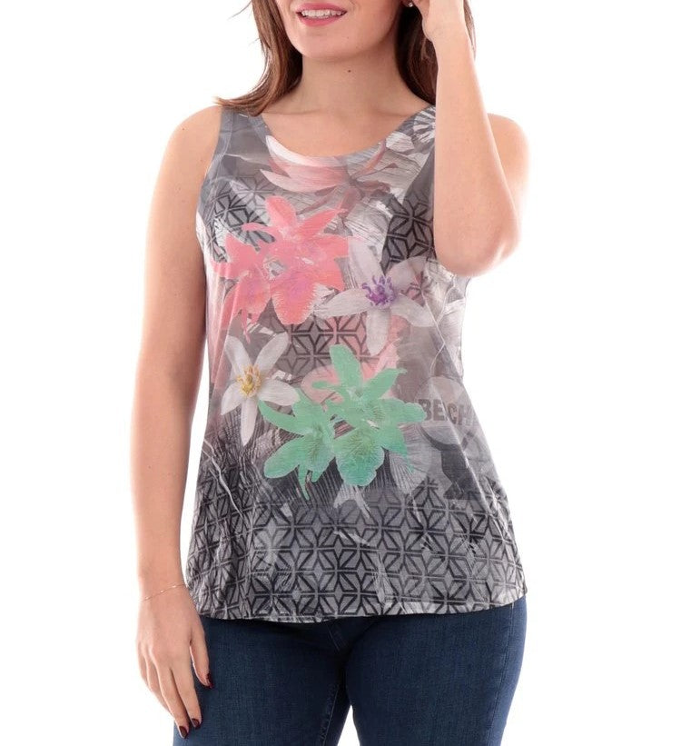 Canotta YES-ZEE da Donna - nero T244Y1012003