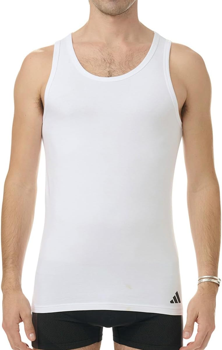 Canotta ADIDAS da Uomo - bianco 4AM018WHT