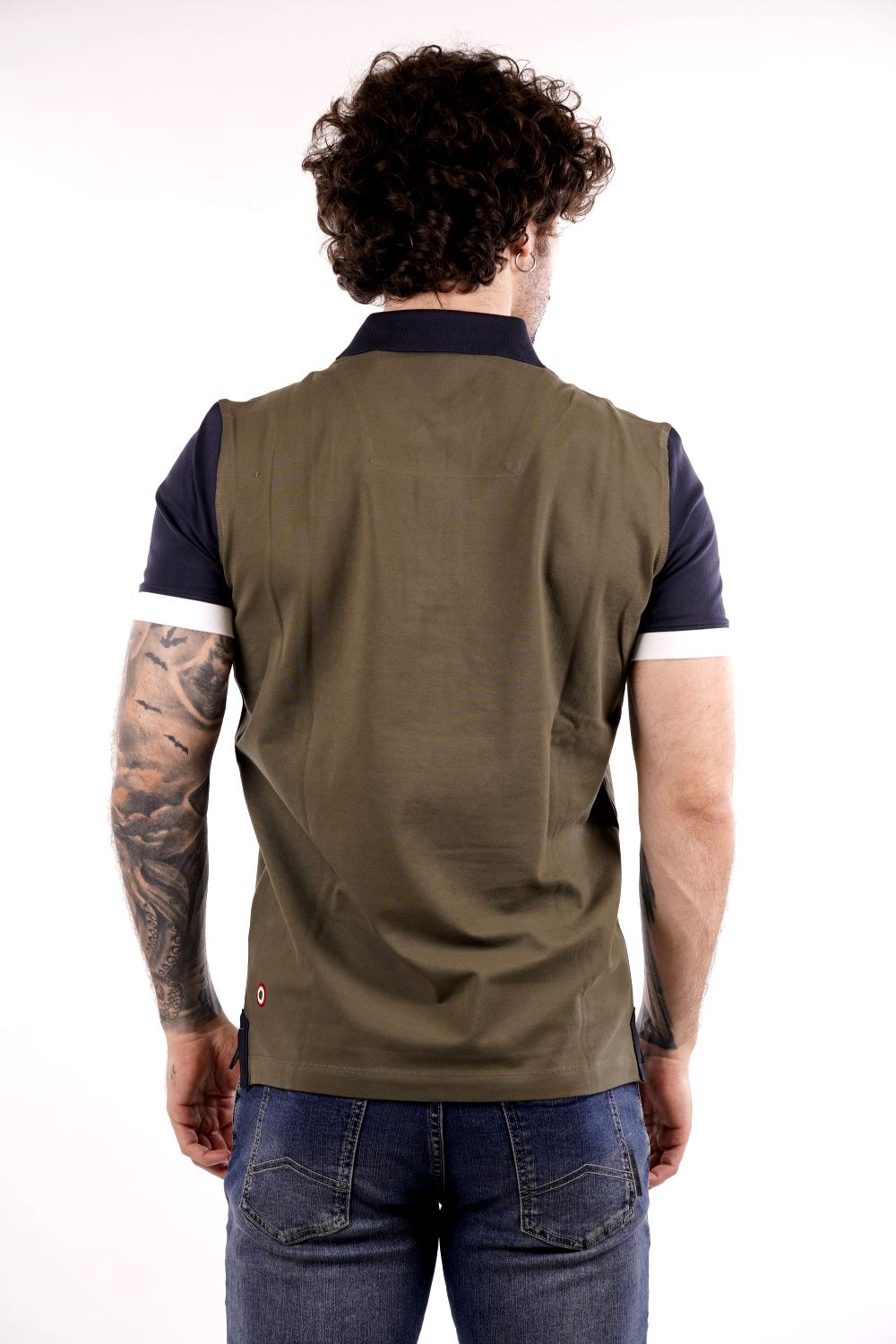 Polo maniche corte AERONAUTICA MILITARE da Uomo - verde PO185694669 VERDEMILITARE