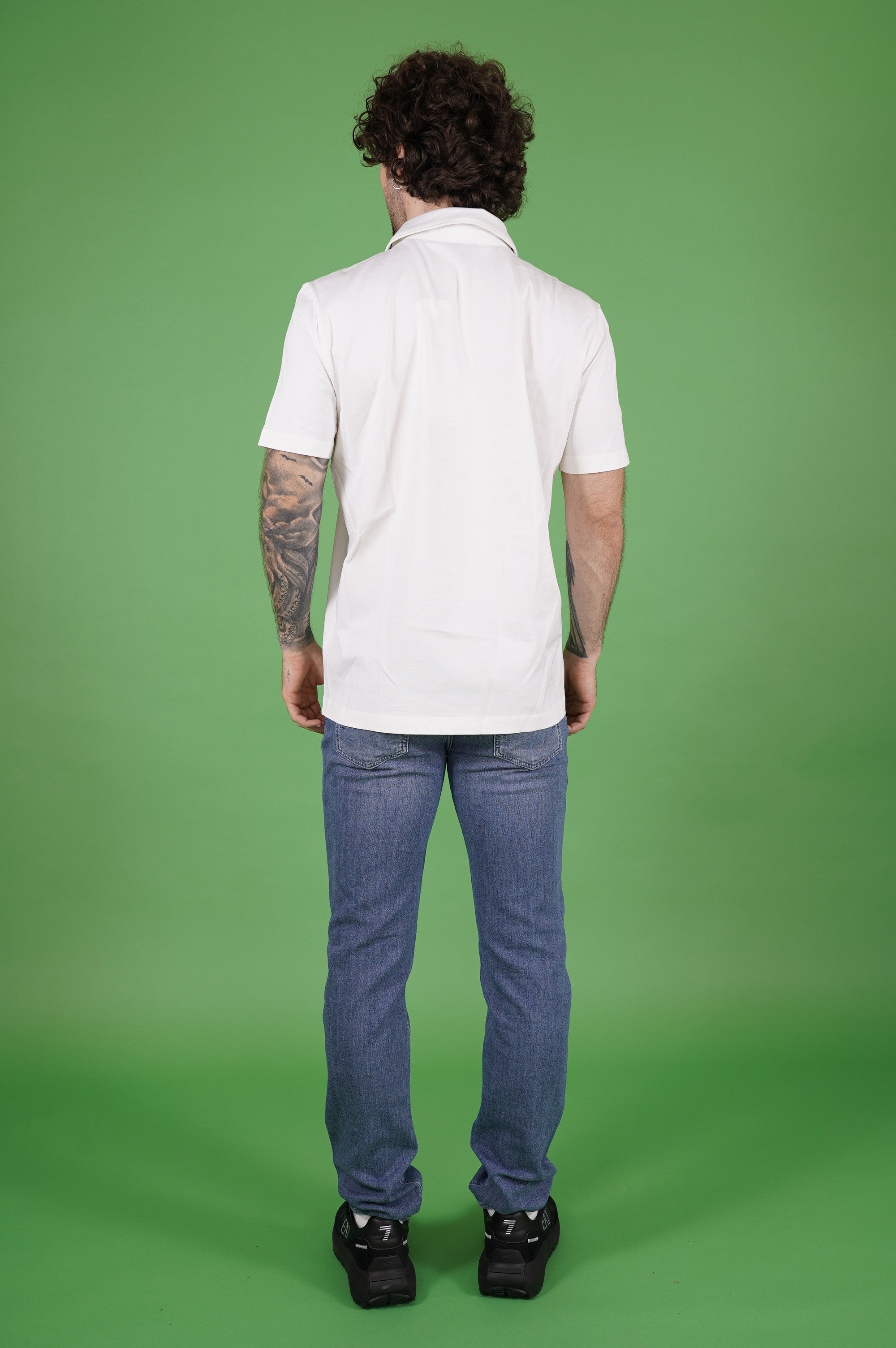 Polo maniche corte AERONAUTICA MILITARE da Uomo - bianco PO186273009 BIANCO