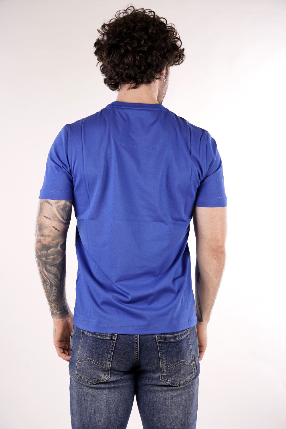 T-shirt AERONAUTICA MILITARE da Uomo - blu TS158021305 BLUETTE