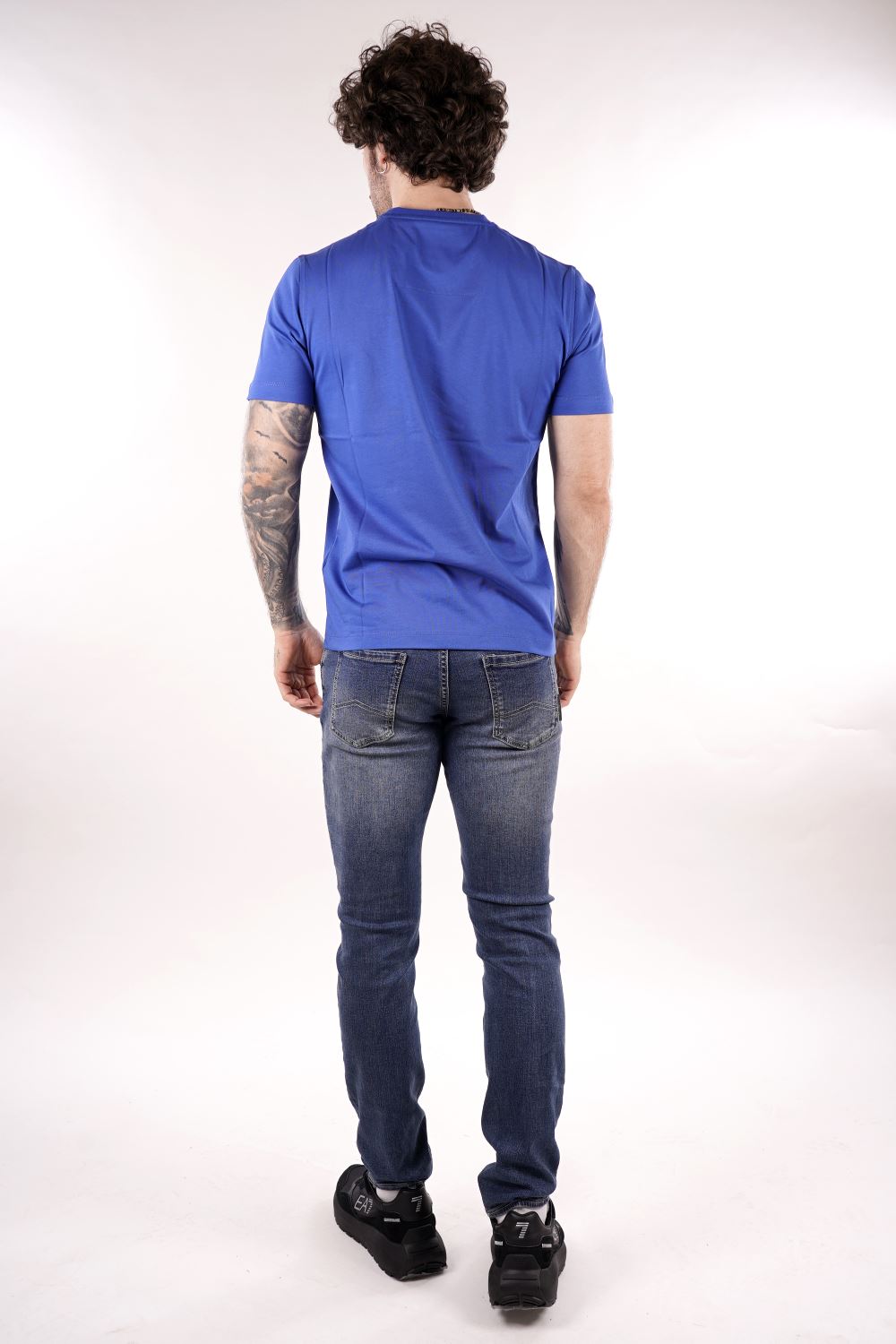 T-shirt AERONAUTICA MILITARE da Uomo - blu TS158021305 BLUETTE